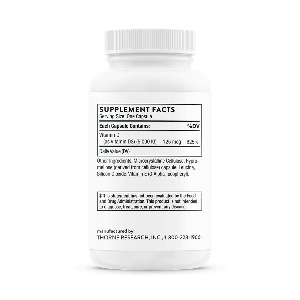 Vitamin D-5,000 - NSF Certified for Sport