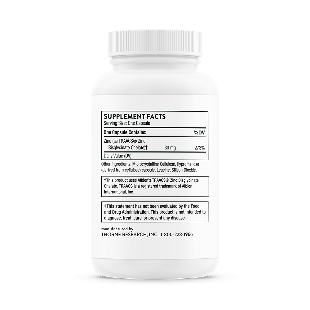 Zinc Bisglycinate 30 mg