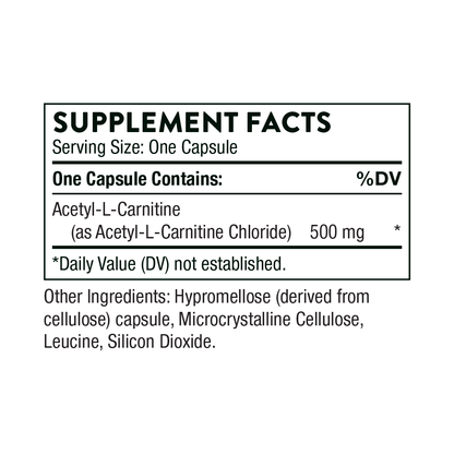 Acetyl-L-Carnitine (formerly Carnityl)