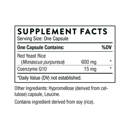 Red Yeast Rice + CoQ10 (formerly Choleast)