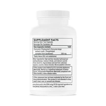 Curcumin Phytosome - Sustained Release (formerly Meriva)