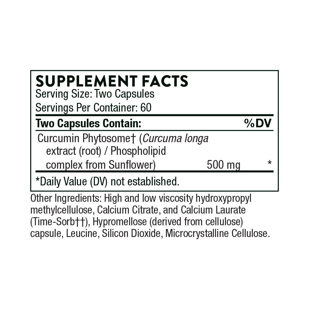 Curcumin Phytosome - Sustained Release (formerly Meriva)