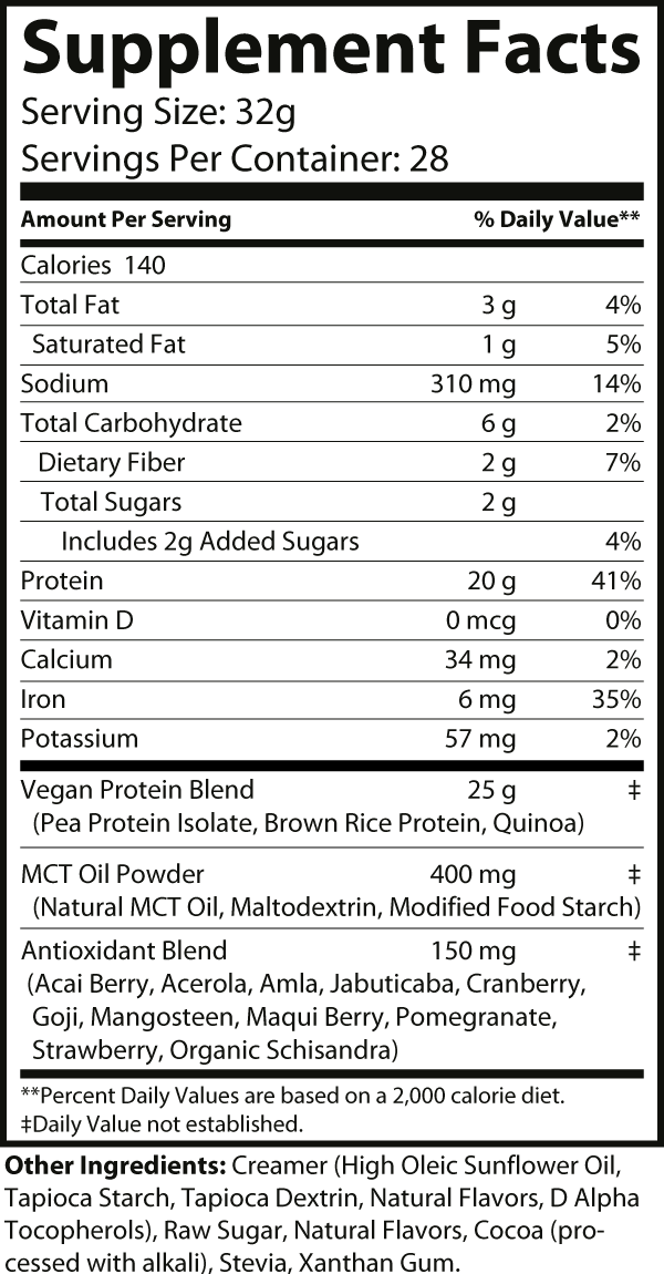 Ultimate Vegan Whey Protein (Chocolate)